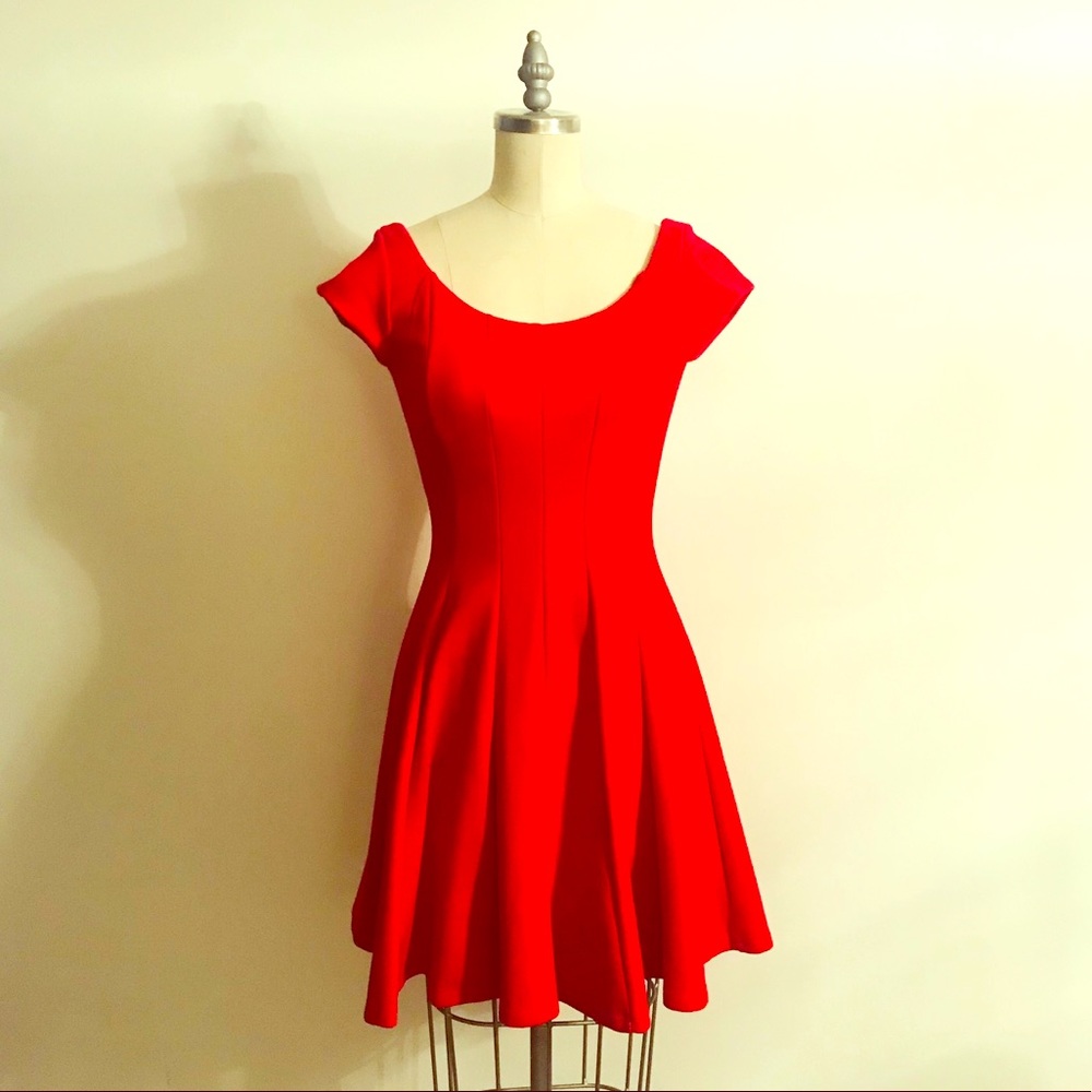 Bailey 44 Anthropologie Red Dress